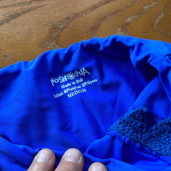 NWOT Posh Pua bikini bottom high waist medium - Picture 2 of 4